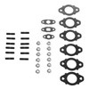 Exhaust Manifold Bolts Gaskets Kit 5266422 Metal Alloy Replacement for