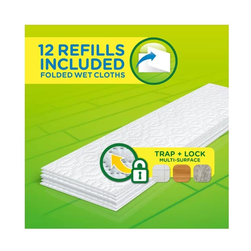 SWIFFER WET XL RFIL 12CT