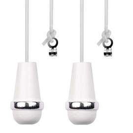 2 Pcs Bathroom Light Pull Cord 150cm Light Pull Cord Pull Cord Light Switch Bathroom Light Pulls for Bathroom Suitable for Bathroom Ceiling Fans Electric Fans and Chandelier Switches