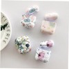 Gatuida Portable Flower Pattern TPU Earphone Case Dustproof -Resistant Protector