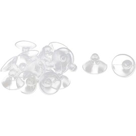 Dachangshund Rubber Anti-Collision Table Desk Glass Sucker Hanger Pads Suction Cups 18mm Dia (Pack of 20)