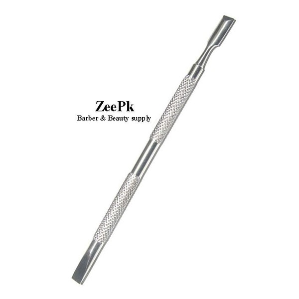Skin Care Tool Flat Double Sided Cuticle Pusher Stainless steel Zeepk