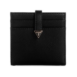 GUESS Laurel II Tab Card Case, Black