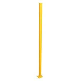 Vestil APG-P6-L Steel Adjustable Perimeter Guard Systems in Line Post 72 in. Yellow