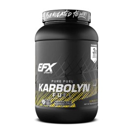 EFX Sports KARBOLYN FUEL 4LB High Performance Carbohydrate Glycogen Loading - Lemon Ice