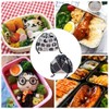 NA 2 Pcs Lunch Box Pouch with Drawstring Foldable Picnic