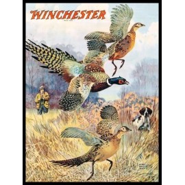 Winchester 1929 Winchester Ammo Pheasant Hunting Theme NEW METAL SIGN: 12x16" Ships Free
