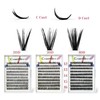 CB Cluster Lashes, 200 Pcs Large Tray, Individual Eyelash, 12mm-16mm,