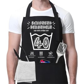 40th Birthday Gift BBQ Apron for Men Funny Gifts for 40th Birthday Man 40th Birthday Cooking Apron Men 40th Birthday Apron Women's Gift Ideas Birthday Gift Idea Birthday Gift Idea