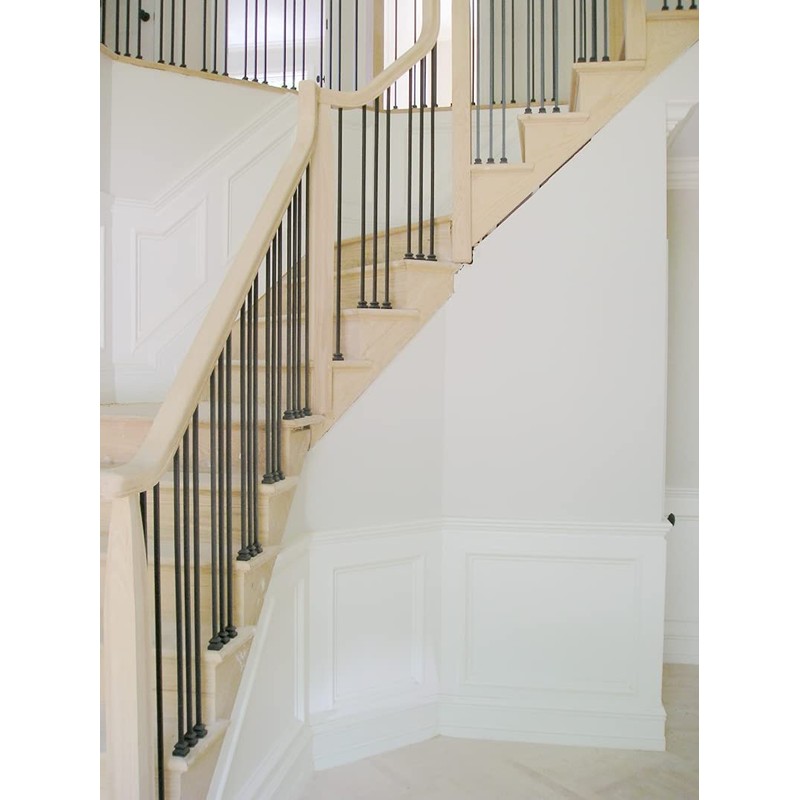 Langdoly Square 1/2" x 44" Wrought Iron Plain Balusters Hollow