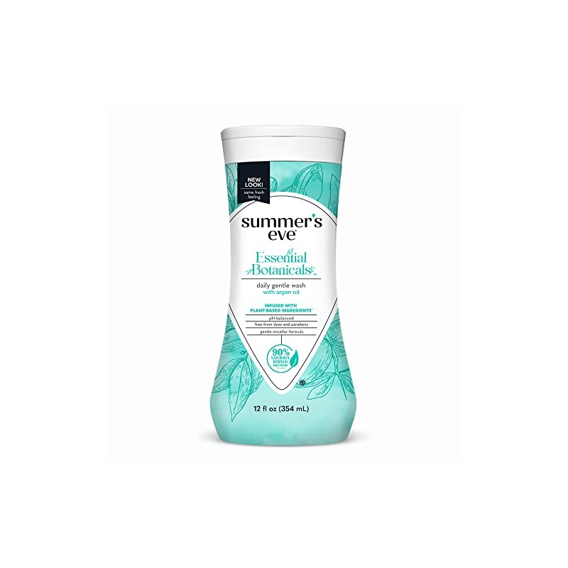 Summer's Eve Essential Botanicals Gentle Wash with Argan Oil, Removes