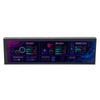 8.8inch IPS LCD Monitor 1920 X 480 CPU GPU SSD