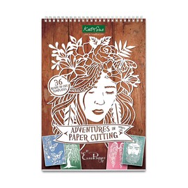 Adventures in Paper Cutting | Series Six (6) | Papercut Template Pad | by Katy Sue