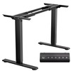 Dual Motor Electric Standing Desk Frame, Height Adjustable Desk Legs