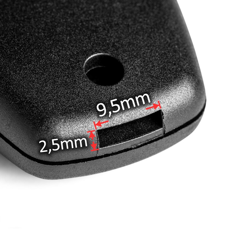 Key Shell Pilot Car Key with 3 Buttons for Renault