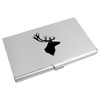 Azeeda 'Stag's Head Silhouette' Business Card Holder/Credit Card Wallet (CH00003063)