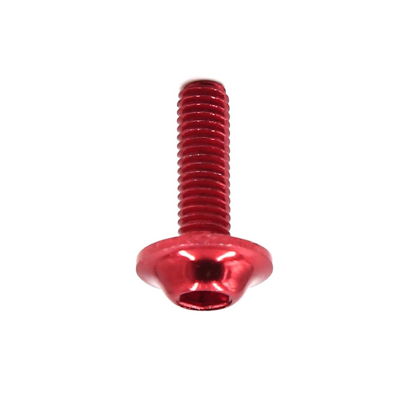 30pcs Universal Red M6 X 20mm Motorcycle Metal Fairing Hexagon