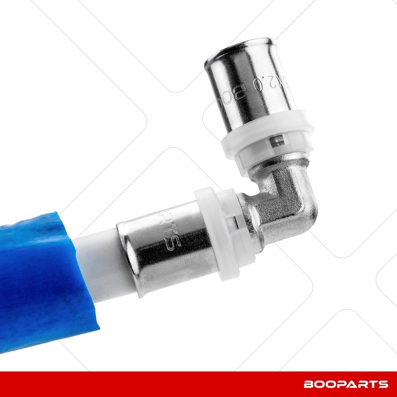 BOOPARTS Multilayer Fitting 16-16 on Crimping Contour TH - Multilayer