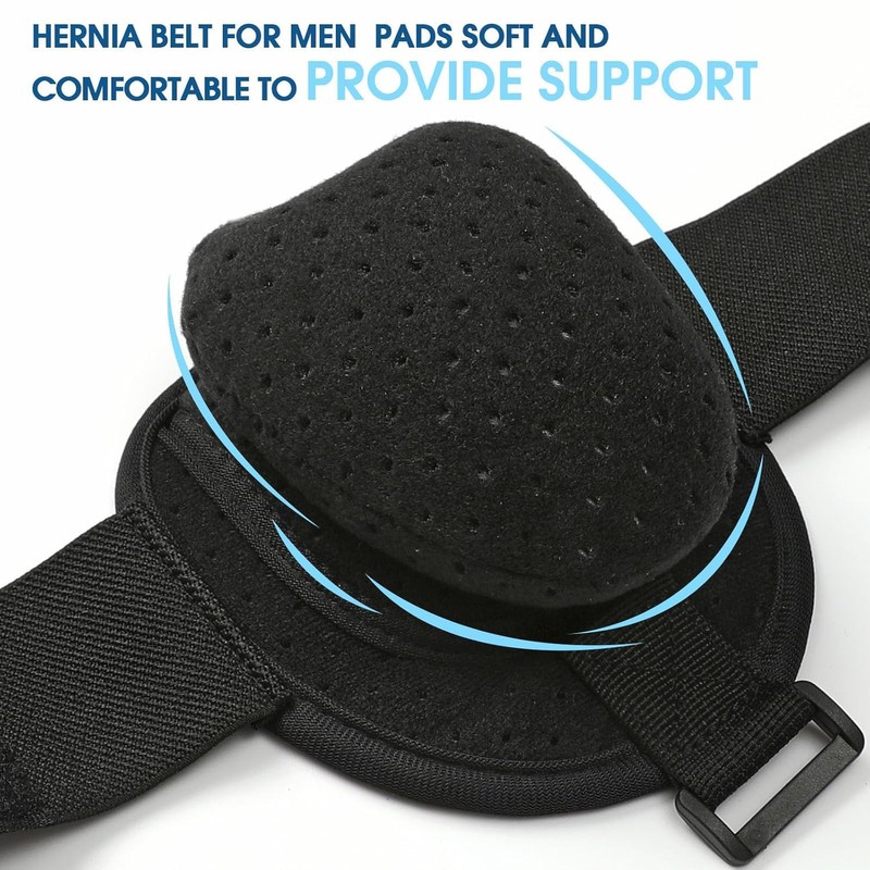 poslife Hernia Belts for Men, Inguinal Hernia belt, Adjustable Groin