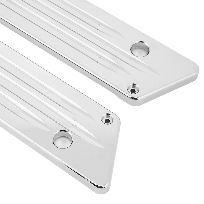 2 Pcs Saddlebag Latch Covers Saddle Bag Outer Lid Hinge