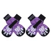 PUPTECK Anti-Slip Dog Socks with Double Sides Grips for Small