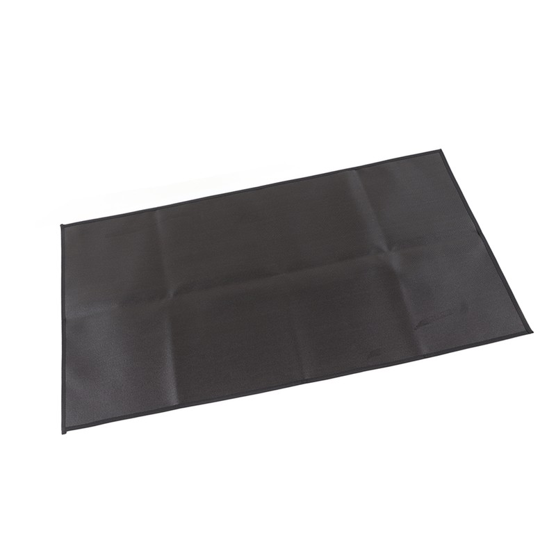 Grill Mat Fireproof Heat Resistant Insulated Pad Protector Black for