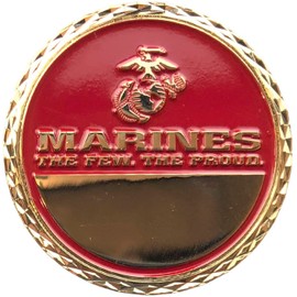 Artisan Owl United States Marine Corps USMC Lieutenant Colonel Rank Challenge Coin