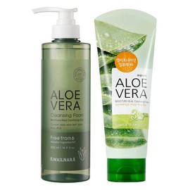 Aloe Large Size Foam Cleansing 500ml + 150ml / 알로에 대용량 폼클렌징 500ml+150ml