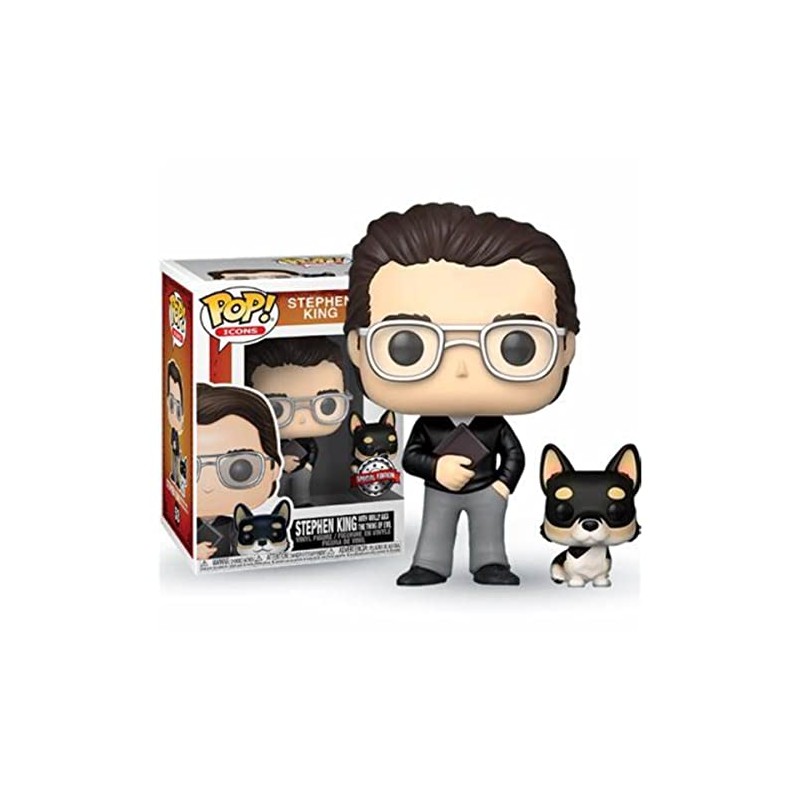 Funko POP Stephen King with Molly
