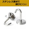 NOELAMOUR Ceiling Hooks, Hanging Hooks, Stainless Steel Hooks, Fixed, Screwed,