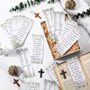 Motiskyy 100 Pcs Mother's Day Bible Verse Bookmarks Easter Christian