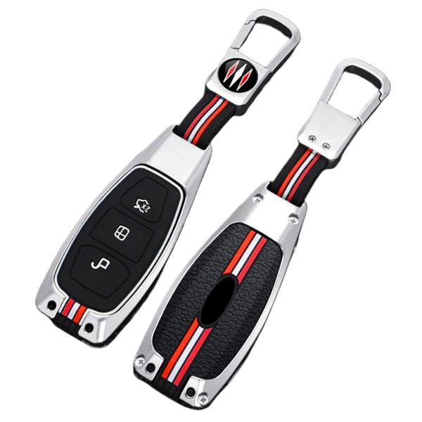 Happyit Car Zinc Alloy Key Case Holder Compatible with Ford