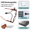 Magnifying Glasses with Light Rechargeable LED Reading Glasses Lighted Magnifying