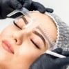 Regla Facial Microblading Plástico Para Diseño Cejas 2 Pz F
