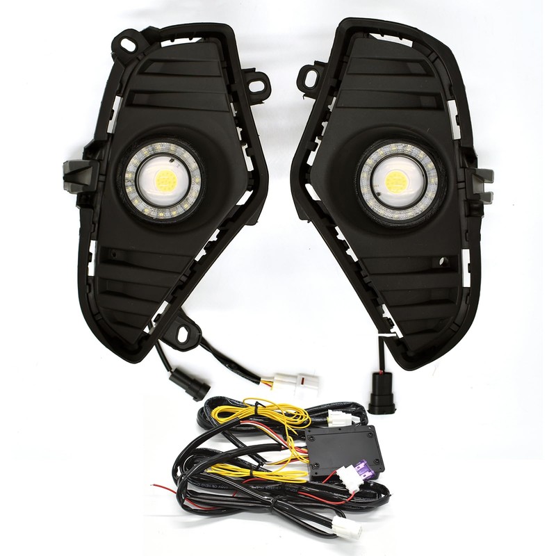 KITOCARTOP LED Fog Lights Fit for 2019-2025 RAV4 DRL with