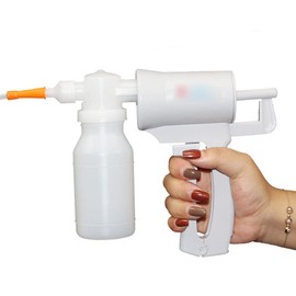 Manual Phlegm Suction Pump, Portable Handheld Operated Sputum Aspirator for Home Outdoor Travel Emergency