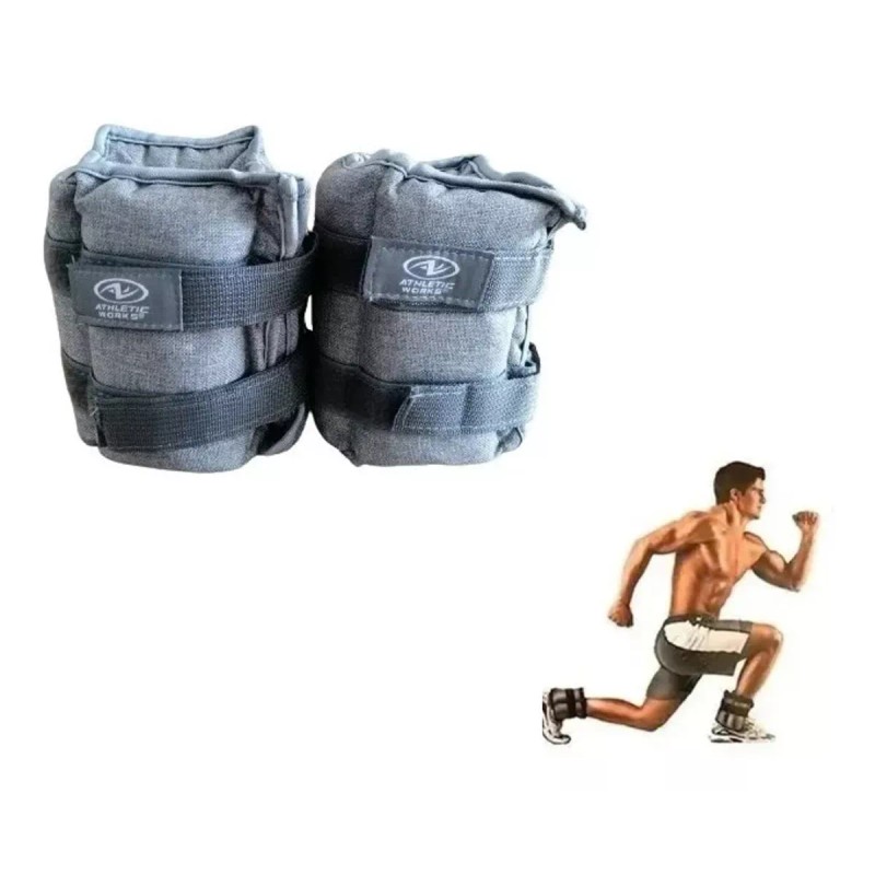 atlethic Polainas Tobillos Gluteos Pierna 4.5kg Unisex Envio Gratis