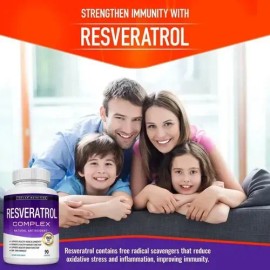 Resveratrol Multi Vitamina 1800 Complex Capsulas