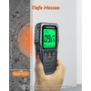 MEISITOOL Wood Moisture Meter with Backlight LCD Display Water Leak