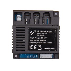 JR1958RX-2S - Caja de control de receptor de 2,4 G, 12 V, accesorios para niños