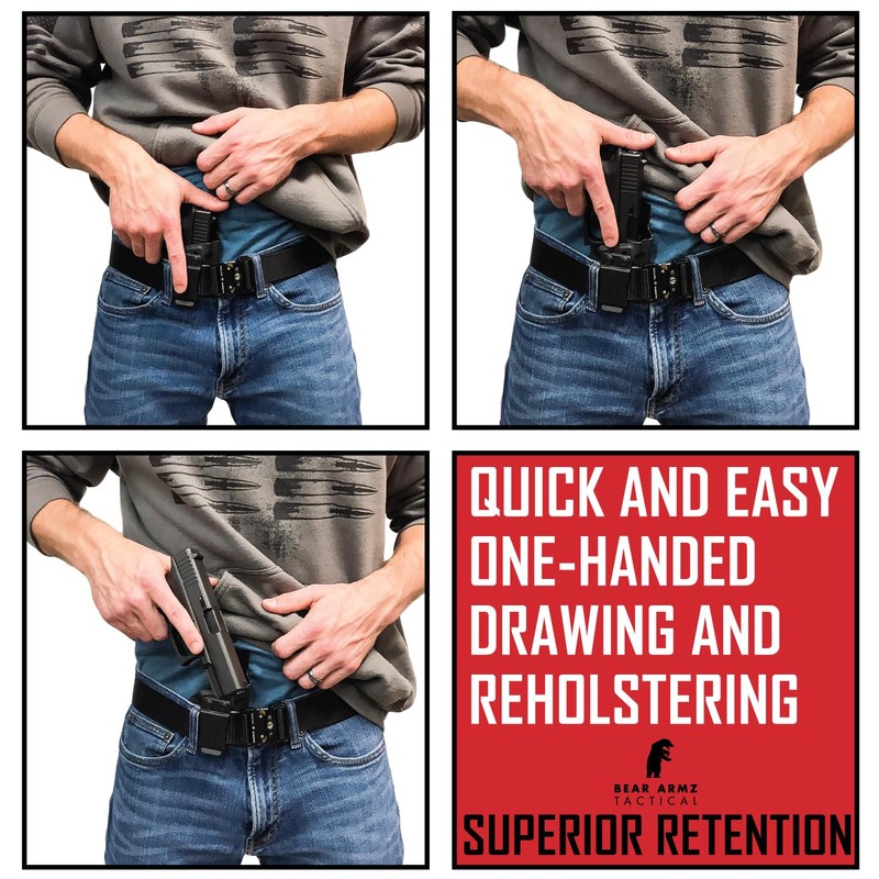 Bear Armz Tactical IWB KYDEX Holster Compatible with: Taurus G3C