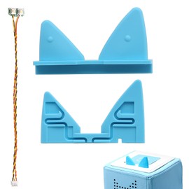 NUOGELIYA Replacement for Toniebox Alternative Cable for Toniebox Contains Electronic Buttons Replacement Cable and Ear (Cable+Blue Ear)