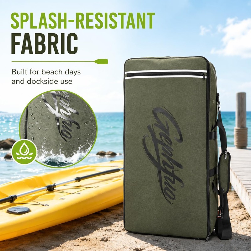 Modoker Inflatable Stand Up Paddle Board Bag, 2-in-1 110L Large