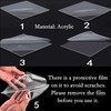 Zerodis Sword Stand Transparent Sword Stand Wall Mount Sword Stand