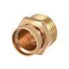 sourcing map 1/2BSP Male Thread Dia Air Compressor Part Brass