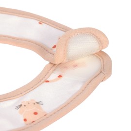 LÄSSIG Baby Toddler Bib Set (5 Pieces) Velcro Cotton Waterproof / Value Pack Bib Little Mateys Spicy Orange