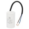 PATIKIL CBB60 14uf Running Capacitor,1Pcs AC 450V 2 Wires 50/60Hz Cylinder 73x40mm for Water Pumps, Washing Machines Motor Start