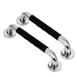 1 & 2 Pack Shower Grab Bar, Handicap Grab Bar, Anti-Slip Stainless Steel Bathroom Grab Handle Handrails Safety Grab Bars Grips for Bathtub & Shower Aids for Disabled, Elderly, Pregnant Women