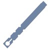 7" x 3/4" Grey - 500 Pcs - Plastic Plant