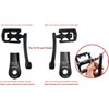 Alps2Ocean Ebike Square Hole Crank Arm,127MM/140MM/152MM/160MM/165MM/170MM/175MM Forged Alloy 6061 Bike
